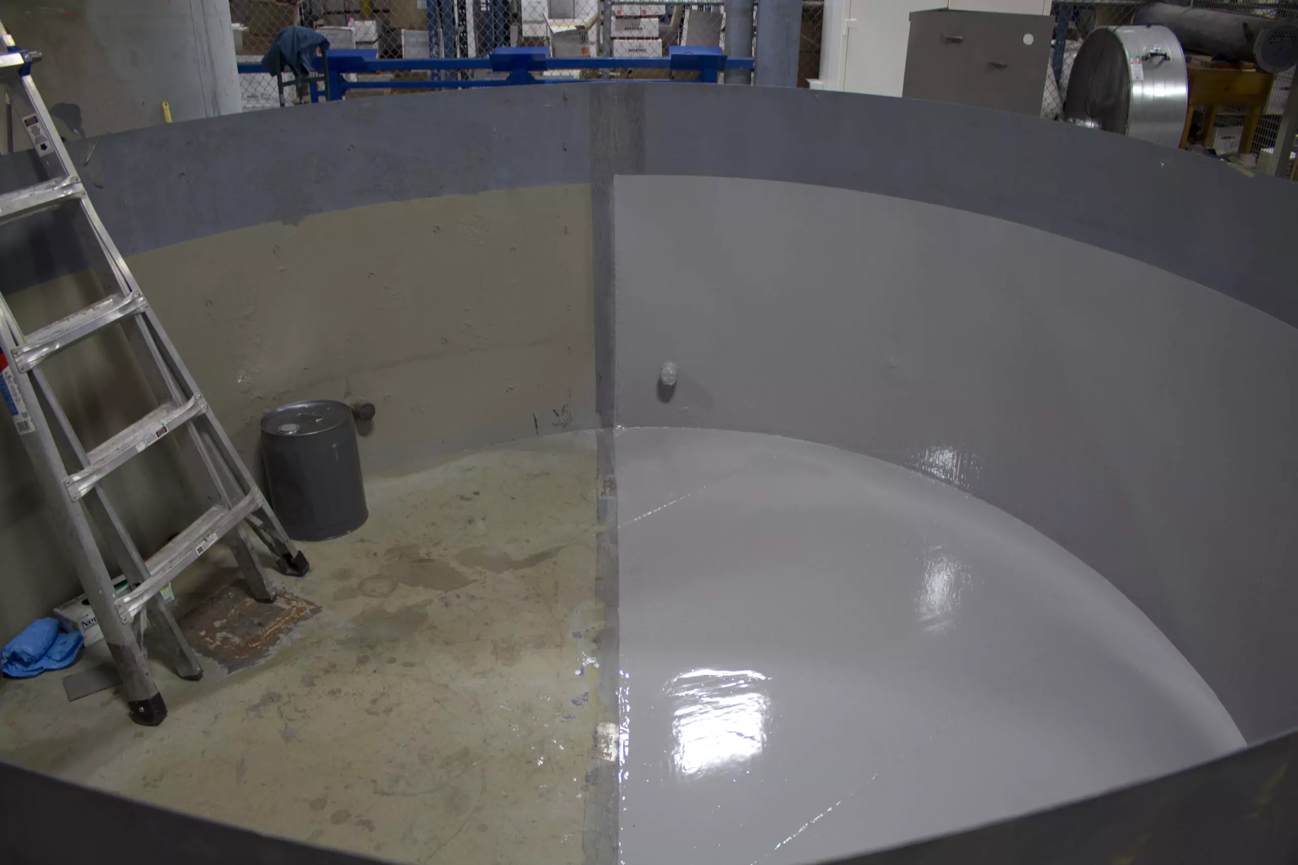 Water Tanks and Reservoir internal waterproofing